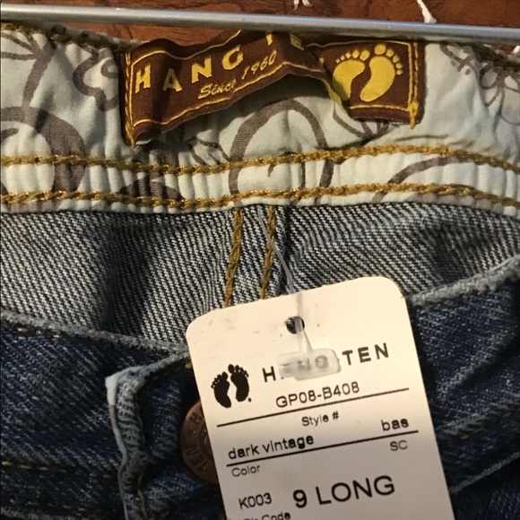 Hang Ten Dark Vintage Junior Denim Jeans (NWT) - Picture 6 of 6